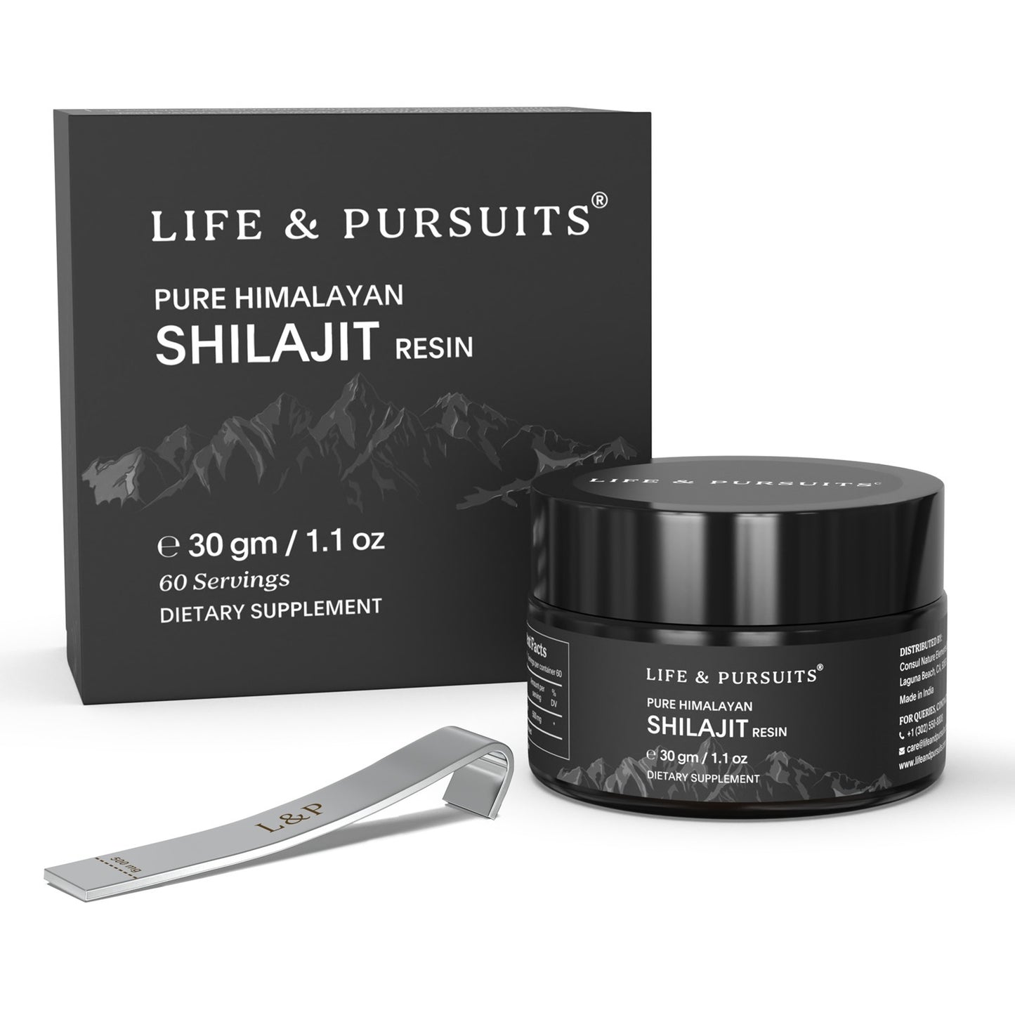 Pure Himalayan Shilajit Resin, 30 gm