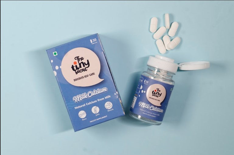 The Tiny Secret Natural Milk Calcium Tablets